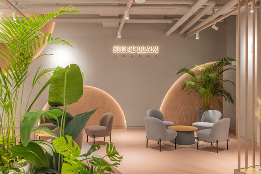 シャインビームクリニックのロビー