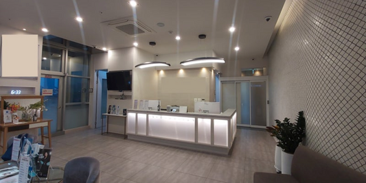 ゴールデンバランスクリニックのロビー