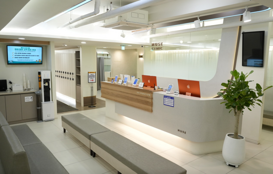 muse clinic gangnam lobby