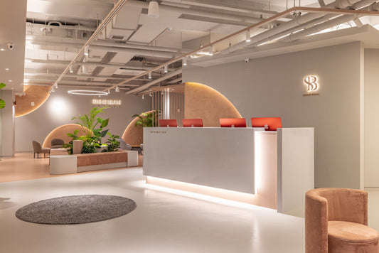 シャインビームクリニックのロビー